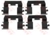 TRW PFK451 Accessory Kit, disc brake pads